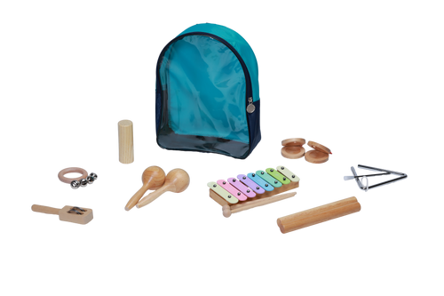 7 Pieces Children's Gift Percussion Music Instrument Kit